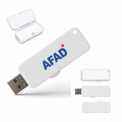 222602-64 URARTU PLASTİK USB BELLEK (64 GB) - Görsel 1