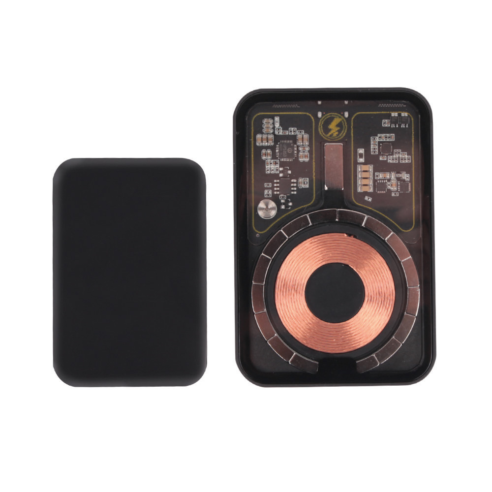 232001 SAKLIKENT 10.000 MAH MAGSAFE SİYAH POWERBANK - Görsel 1