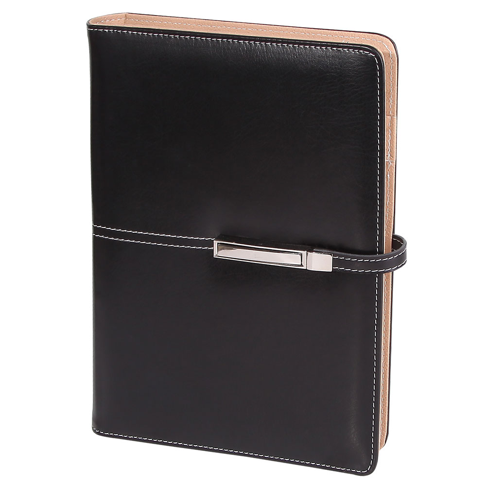 300301 BEŞEVLER SİYAH HESAP MAKİNALI ORGANİZER - Görsel 1