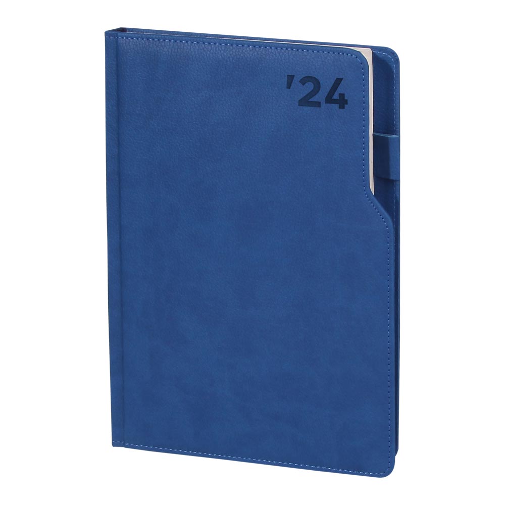 301105 ÜMİTKÖY LACİVERT TARİHLİ AJANDA (17X24 CM) - Görsel 1