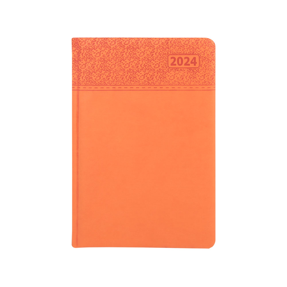 301416 CEBECİ TURUNCU TARİHLİ AJANDA (17X24 CM) - Görsel 1