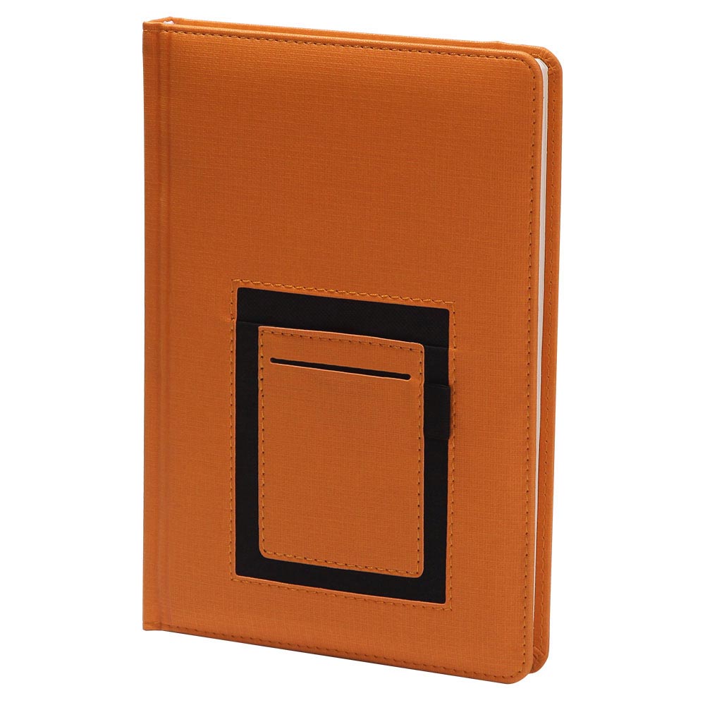 302016 ÇANKAYA TURUNCU CEPLİ TARİHLİ AJANDA (17X24 CM) - Görsel 1