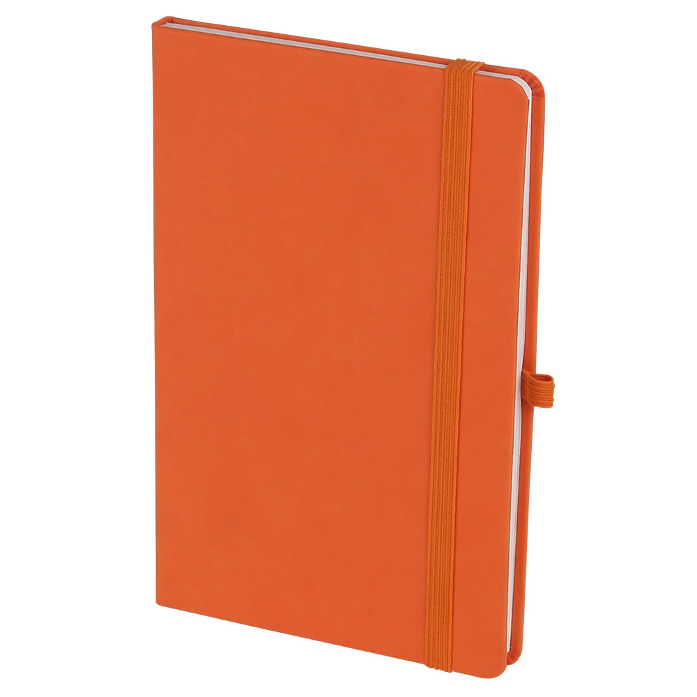 302416 DIŞKAPI TURUNCU TARİHSİZ DEFTER (13X21 CM) - Görsel 1