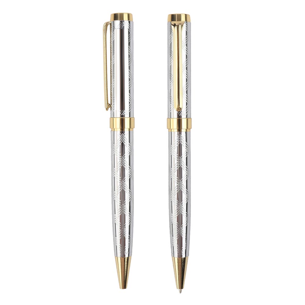 452820 ÇUMRA GÜMÜŞ METAL TÜKENMEZ KALEM - Görsel 1