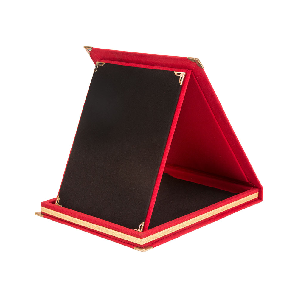 486002 İNANÇ KIRMIZI ALBÜM PLAKET 12X16 CM - Görsel 1