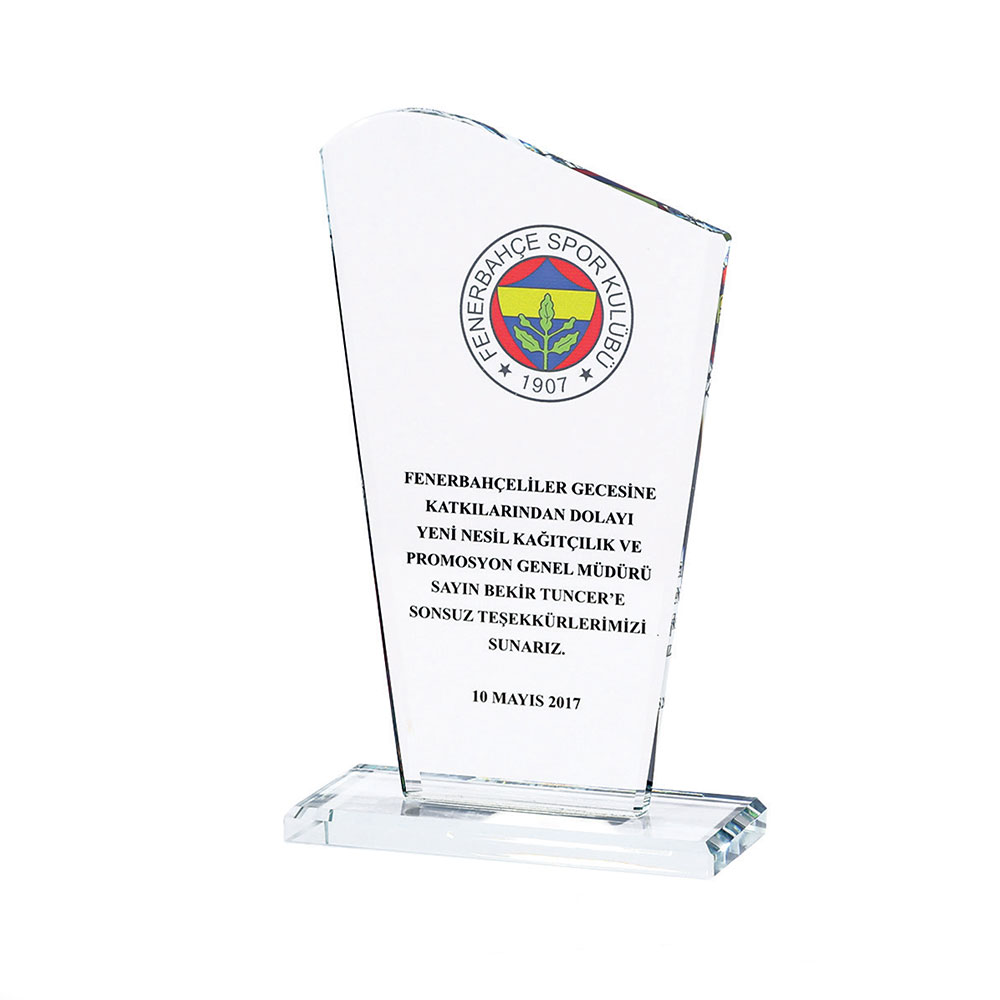 486531 ÖNDER KRİSTAL PLAKET - Görsel 1