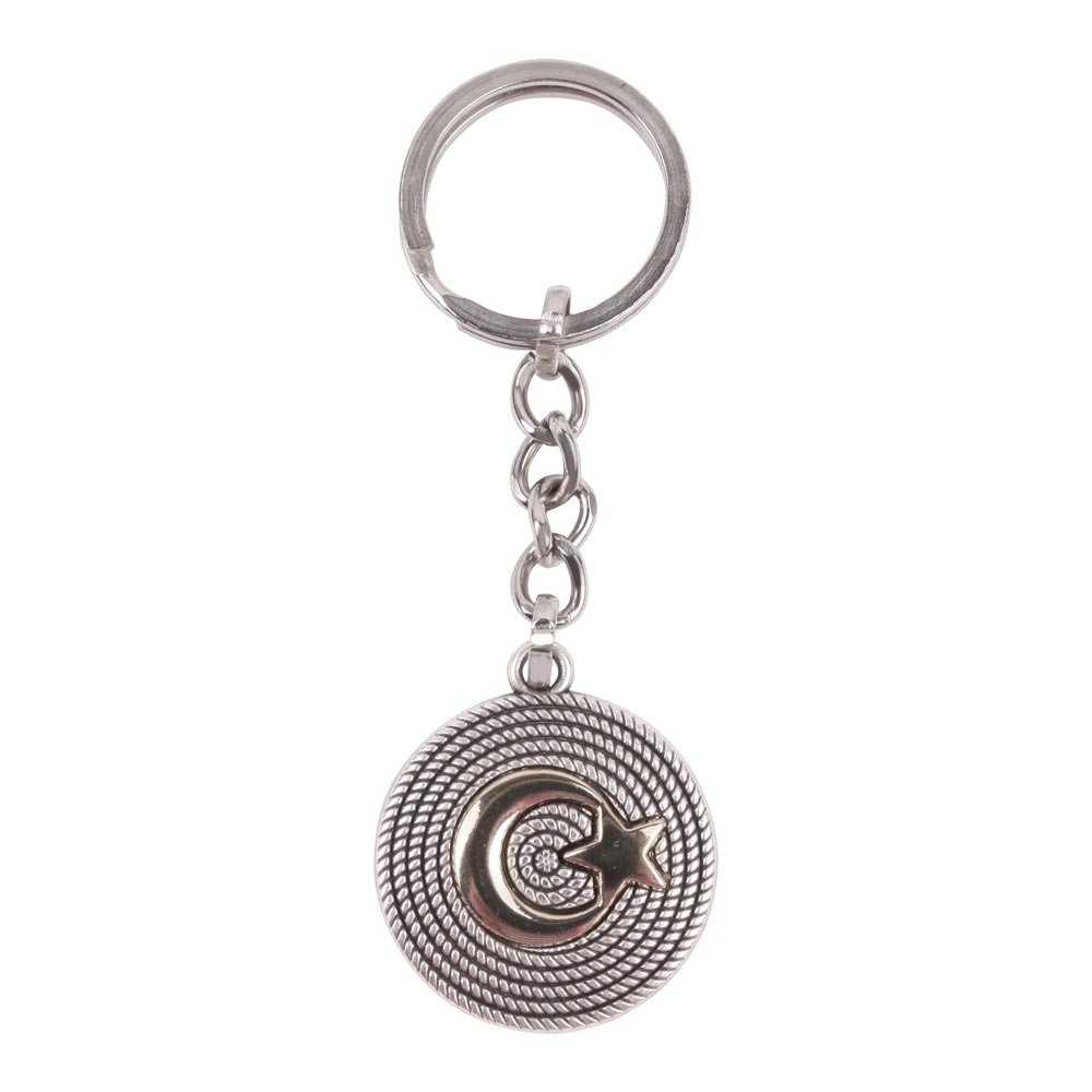 506601 ÇEMDÜZÜ TEK YÖN METAL ANAHTARLIK - Görsel 1