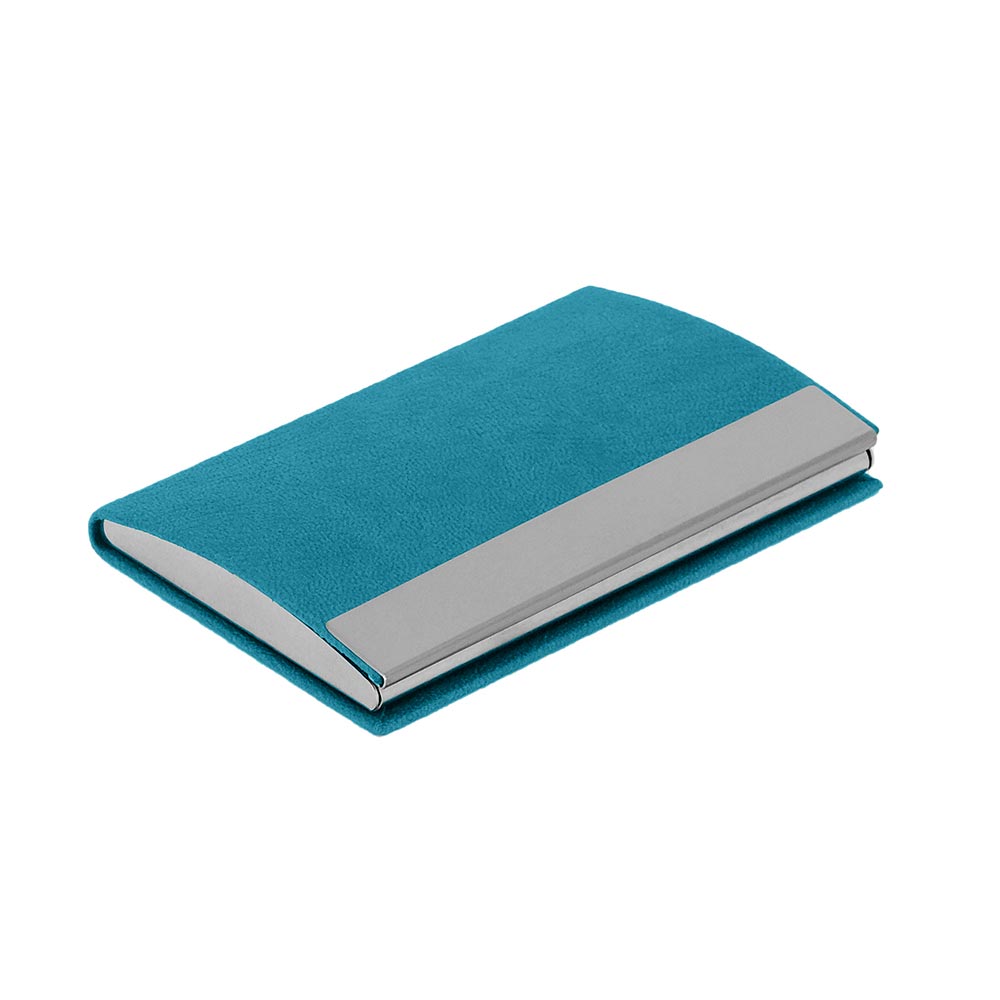 904323 NAZENDE TURKUAZ DERİ KARTVİZİTLİK - Görsel 1