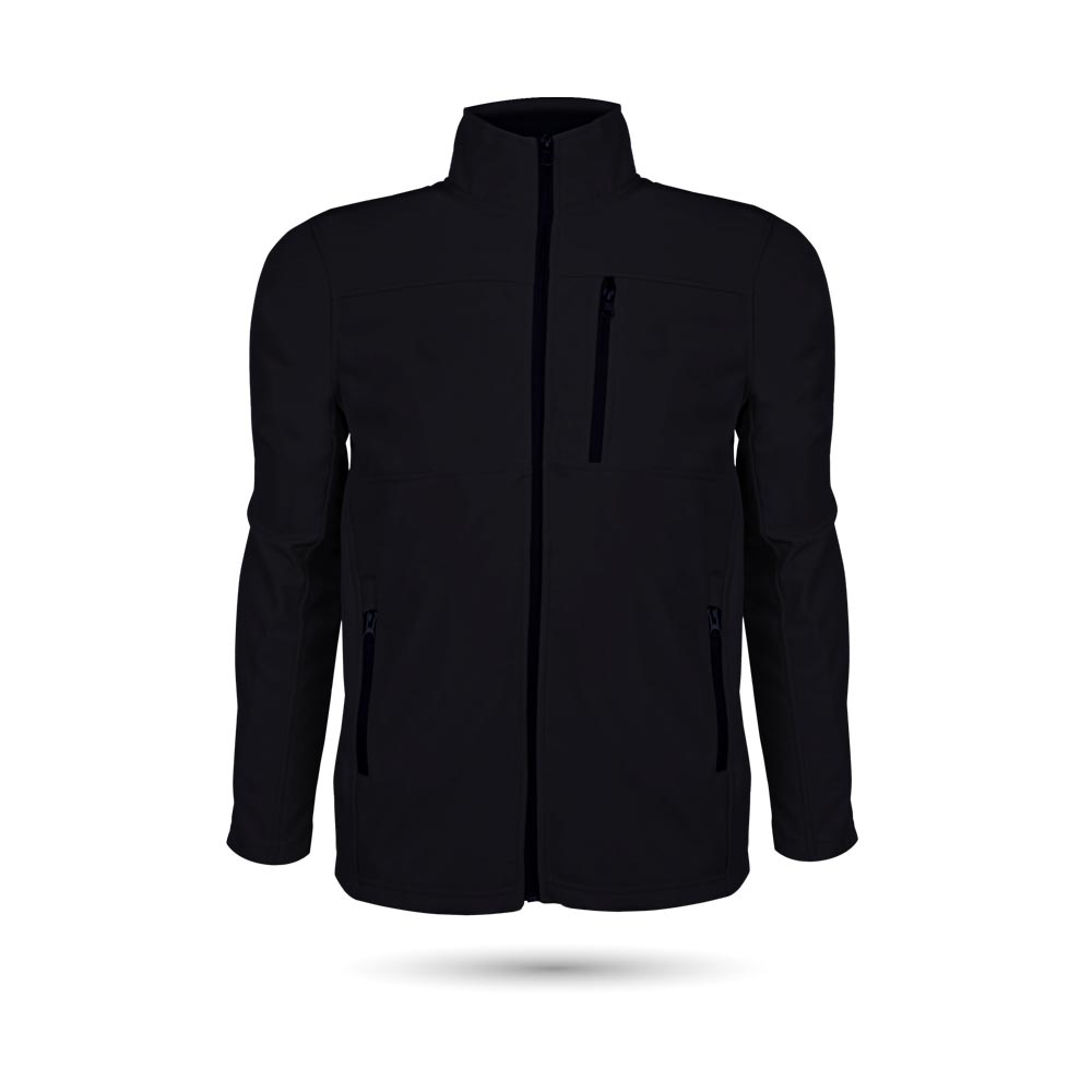 943401-XL DAVRAZ SOFTSHELL SİYAH XL MONT - Görsel 1