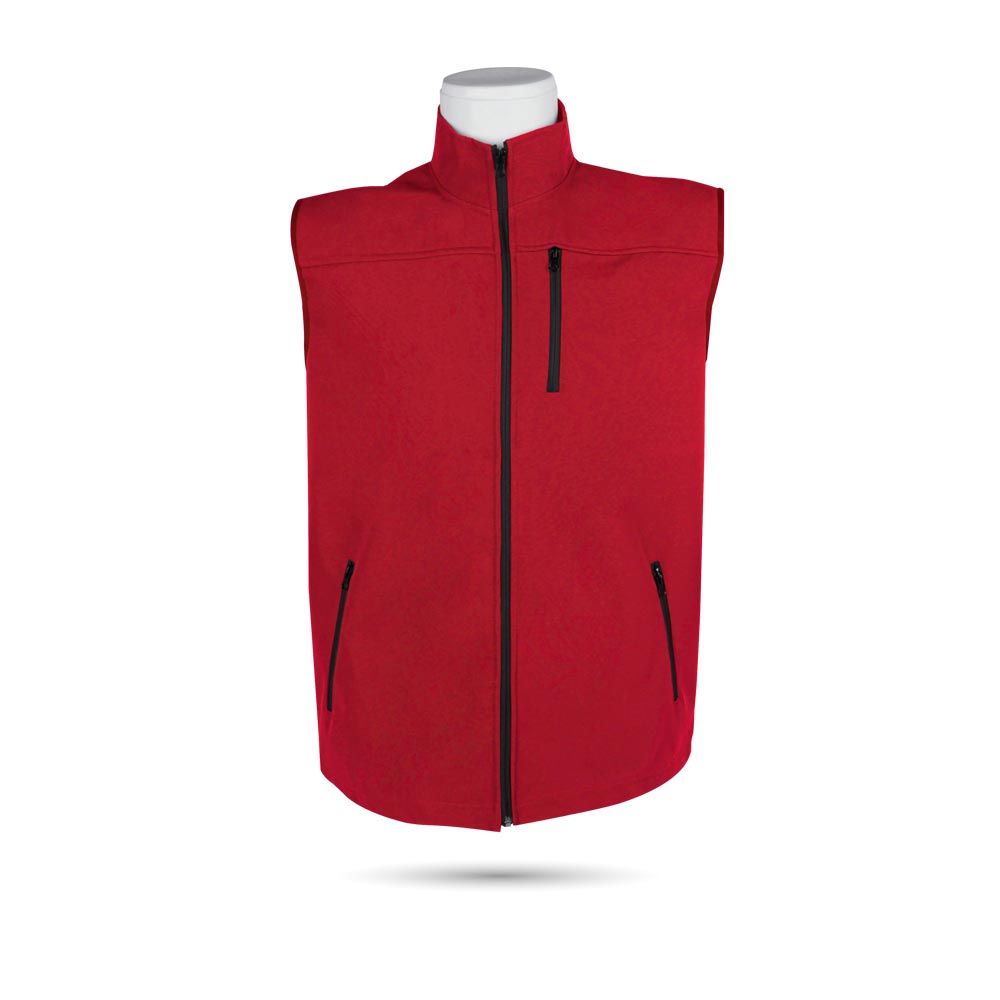 943504-S NEMRUT SOFTSHELL KIRMIZI S YELEK - Görsel 1