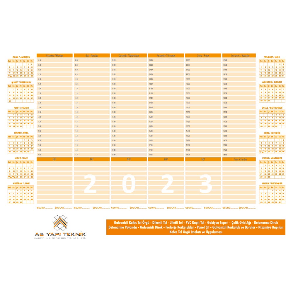 ALA-08 ALA-08 TAKVİMLİ TARİHSİZ TUTKALLI SÜMEN - Görsel 1