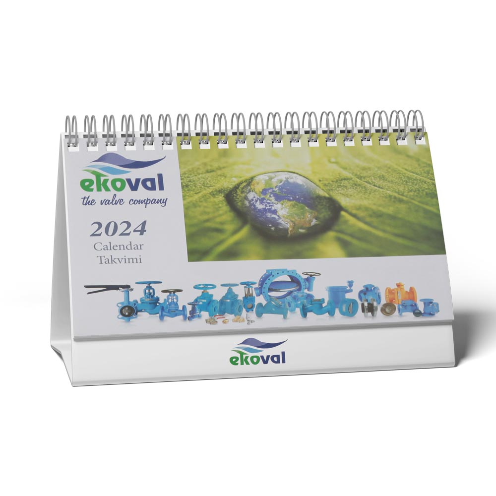 ALA-14 ALA-14 ÜÇGEN MASA TAKVİMİ - Görsel 1