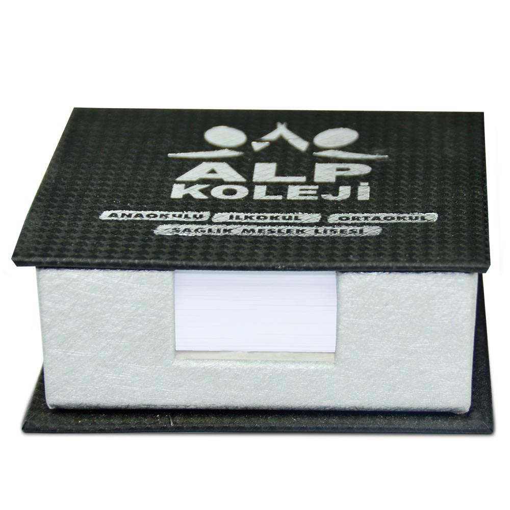 PM-42 PM-42 CİLTBEZİ SIVAMALI KUTULU KÜP BLOKNOT - Görsel 1