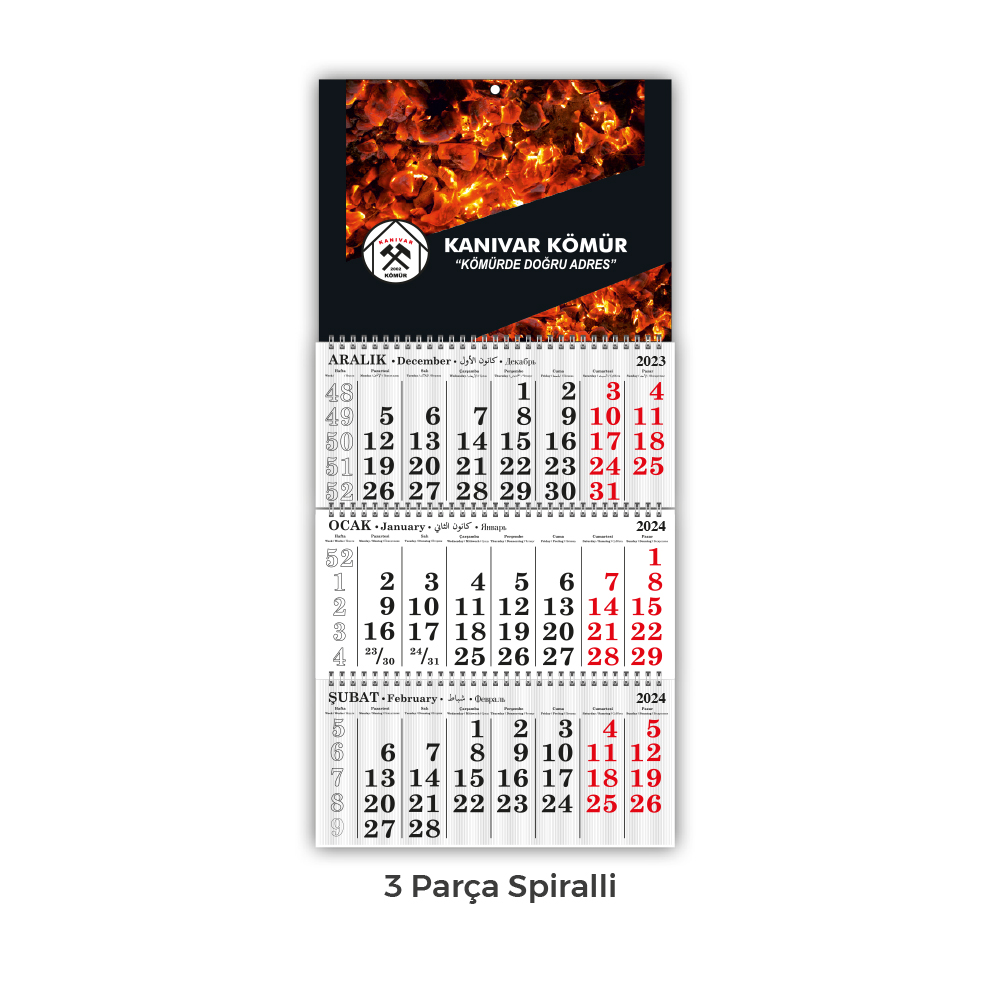 ala-04-3p ALA-04 3 PARÇA SPİRALLİ GEMİCİ TAKVİMİ - Görsel 1