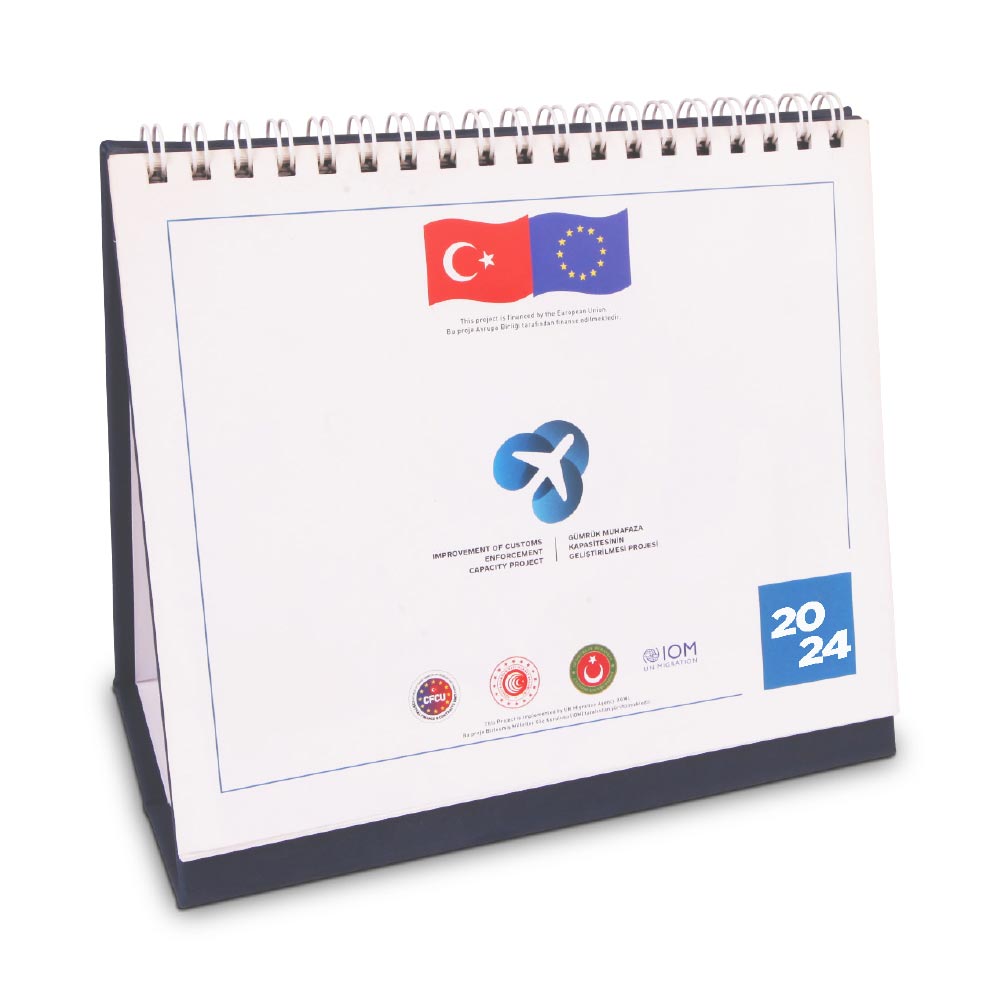 pm-17 PM-17 ÜÇGEN MASA TAKVİMİ - Görsel 1