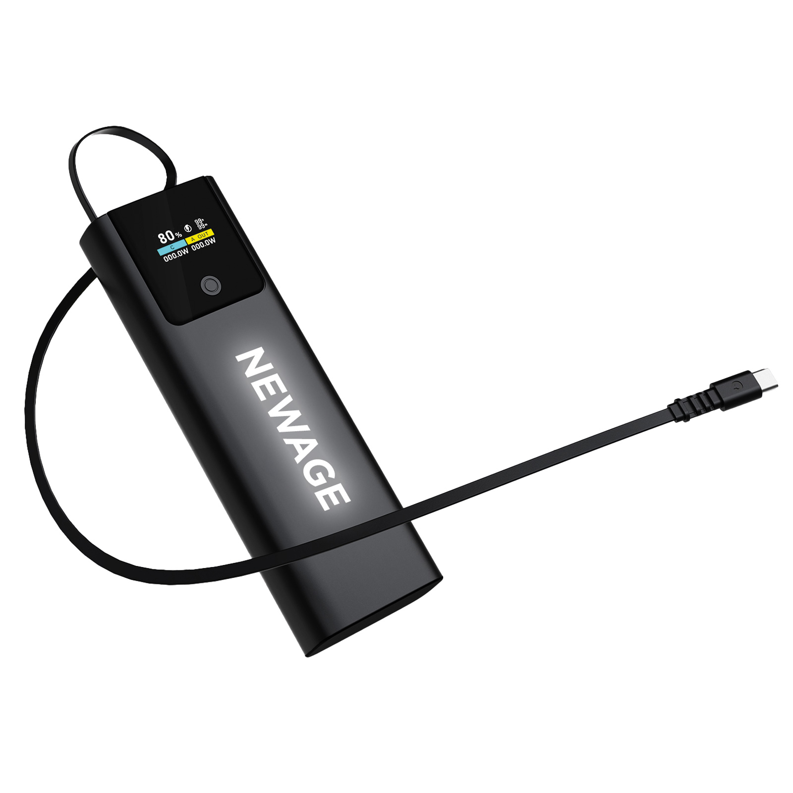 225901-001 AKYAKA 20.000 MAH SİYAH POWERBANK - Görsel 1