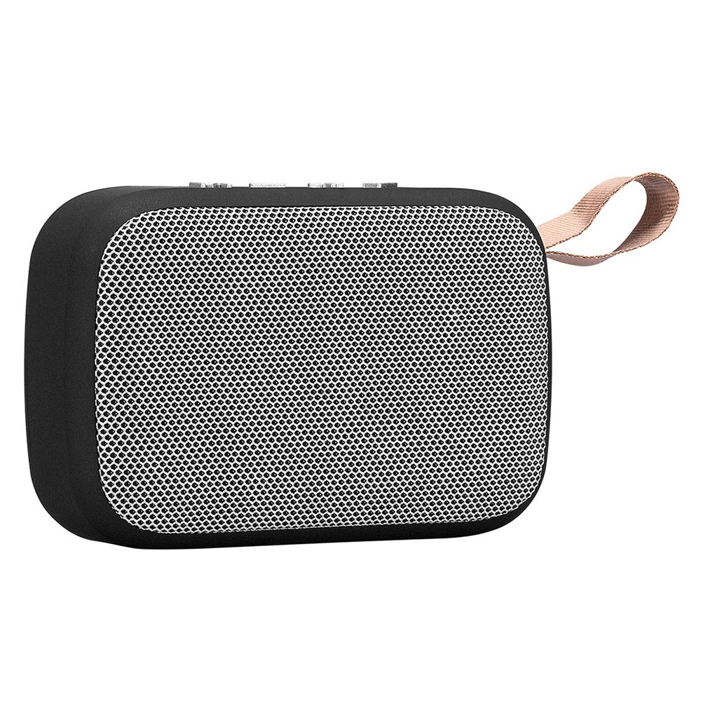 265701 HANIMELİ SİYAH BLUETOOTH HOPARLÖR - Görsel 1