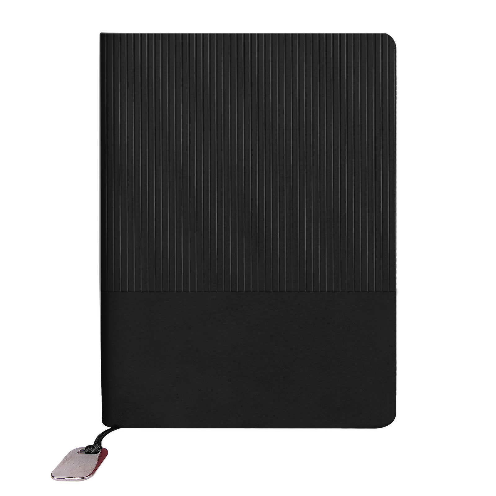 305301-001-v2 DİKMEN SİYAH TARİHSİZ DEFTER (15X21 CM) - Görsel 1