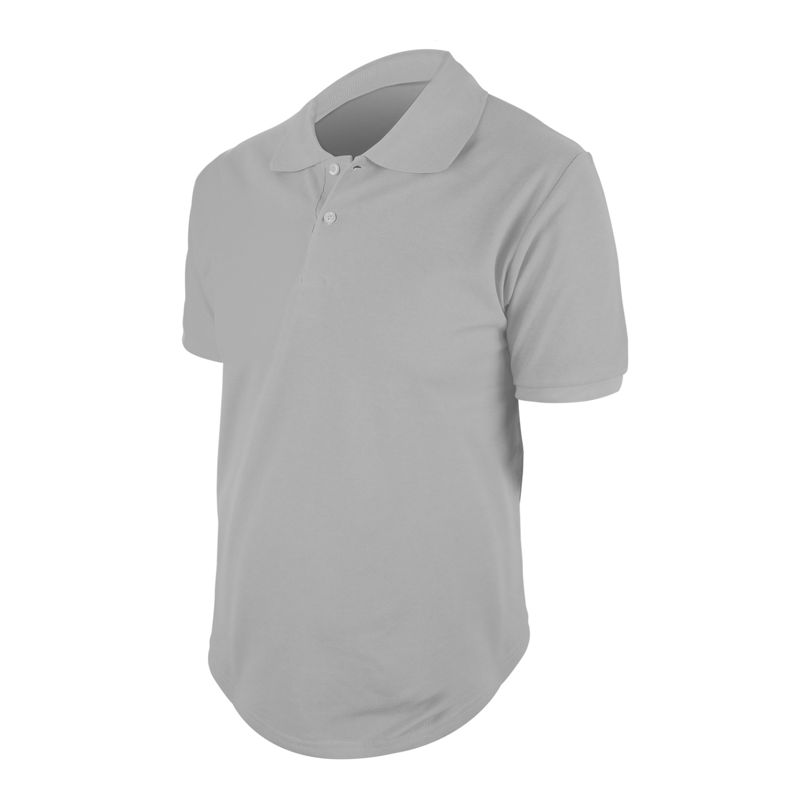 498522-xl-001 BEGONYA GRİ XL POLO YAKA TİŞÖRT - Görsel 1