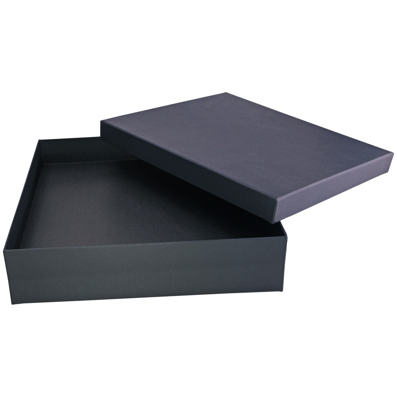 880001-001 YONCA SİYAH GEÇME KAPAK KUTU (26X40X9 CM) - Görsel 1